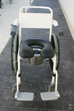 Self-propelling Commode/shower chair soft seat