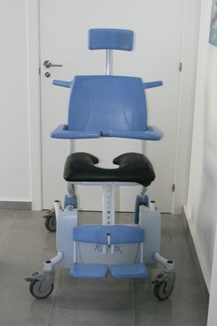 Reflex Shower-Toilet chair, electrically adjustable